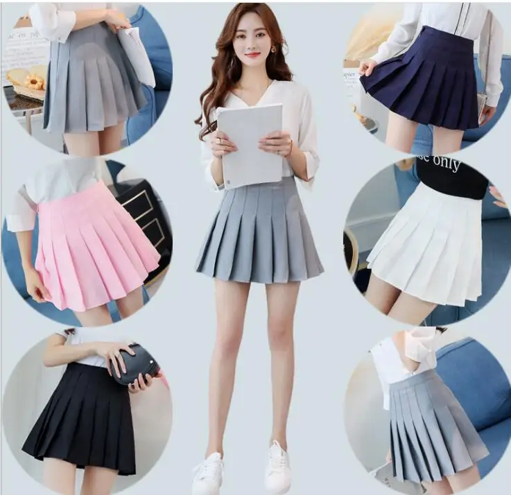 Girls A Lattice Short Dress High Waist Pleated Tennis Skirt Uniform with Inner Shorts Underpants for Badminton Cheerleader
Girls A Lattice Short Dress High Waist Pleated Tennis Skirt Uniform with Inner Shorts Underpants for Badminton Cheerleader