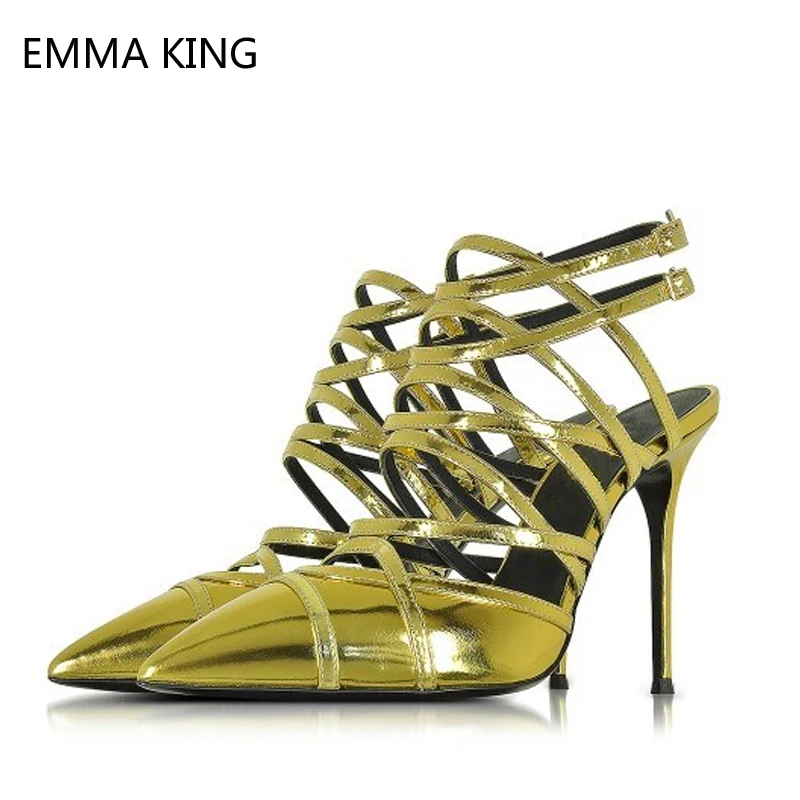 Summer Black Ladies Buckle Strappy Sandals Pointed Toe Patent Leather Stiletto Heels Sexy Party Wedding Slingback Shoes Woman
Summer Black Ladies Buckle Strappy Sandals Pointed Toe Patent Leather Stiletto Heels Sexy Party Wedding Slingback Shoes Woman