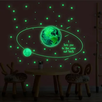 Love you to the Moon and Back Kids Room Decoration Wall Sticker DIY Creative 3D Wallpaper Nursery Baby Bedroom Adhesive Poster
Love you to the Moon and Back Kids Room Decoration Wall Sticker DIY Creative 3D Wallpaper Nursery Baby Bedroom Adhesive Poster