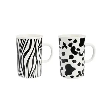 Adeeing 2Pcs Large Size Stripe Printing Ceramic Cups Mug for Coffee Tea Home Office Drinkware
Adeeing 2Pcs Large Size Stripe Printing Ceramic Cups Mug for Coffee Tea Home Office Drinkware