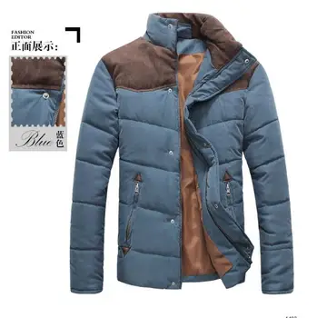 Down Parkas Winter jackets men's fashion short collar stitching suede casual padded coat jacket 110555
Down Parkas Winter jackets men's fashion short collar stitching suede casual padded coat jacket 110555