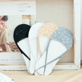 Women 2019 New Solid Sock Slippers Cotton Lace Half Feet Antiskid Invisible Liner No Show Low Cut Sling Socks
Women 2019 New Solid Sock Slippers Cotton Lace Half Feet Antiskid Invisible Liner No Show Low Cut Sling Socks