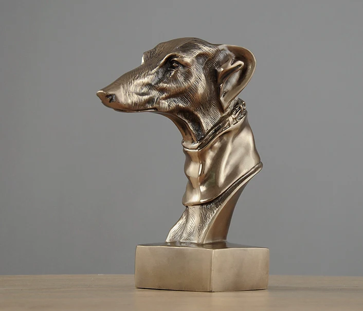 TOP COOL art gift # office home Living room store lobby bar business Decoration art 3D Animal Hound dog ART statue sculpture
TOP COOL art gift # office home Living room store lobby bar business Decoration art 3D Animal Hound dog ART statue sculpture