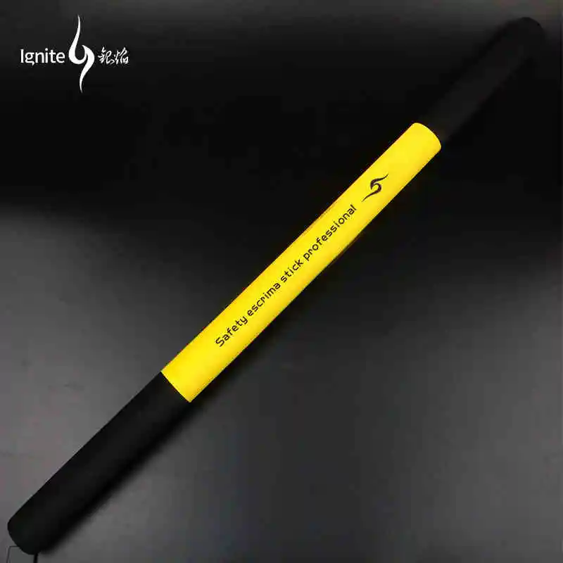 Ignite Short straight stick Combat confrontation Yellow black sponge stick Safe martial arts short stick Foam wand 60cm
Ignite Short straight stick Combat confrontation Yellow black sponge stick Safe martial arts short stick Foam wand 60cm