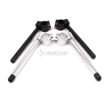 Universal For Racing Motorcycle 7/8" 22mm Handlebar Clip Ons 31 32 33 35 37 39 41 51MM Aluminum Handle Bars Grips Silver/Black
Universal For Racing Motorcycle 7/8" 22mm Handlebar Clip Ons 31 32 33 35 37 39 41 51MM Aluminum Handle Bars Grips Silver/Black