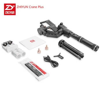 ZHIYUN Crane Plus 3-Axis Handheld Gimbal Stabilizer for Mirrorless DSLR Camera Stabilizer Gimbal Estabilizador De Camera ZHIYUN
ZHIYUN Crane Plus 3-Axis Handheld Gimbal Stabilizer for Mirrorless DSLR Camera Stabilizer Gimbal Estabilizador De Camera ZHIYUN