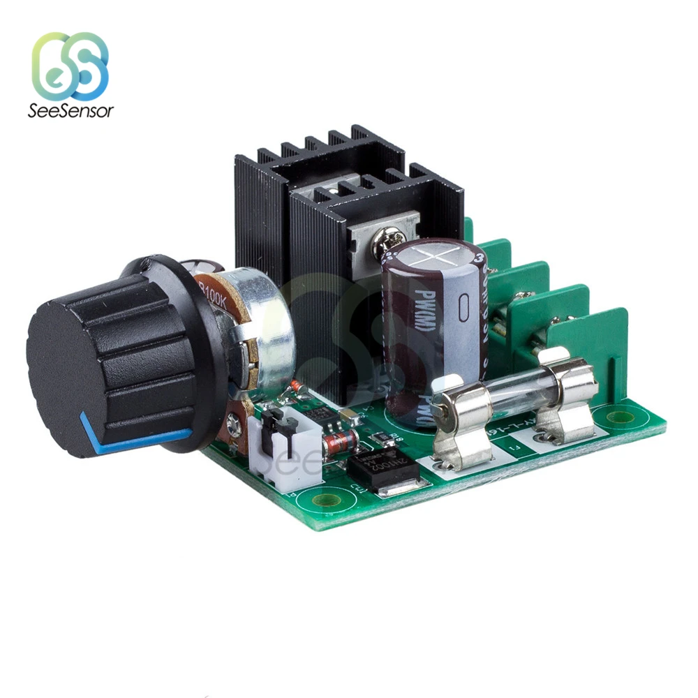 12V-40V 10A Auto PWM DC Motor Speed Controller Regulator Governor with Knob Switch 400W Adjustable Speed Regulator Dimmer Module
12V-40V 10A Auto PWM DC Motor Speed Controller Regulator Governor with Knob Switch 400W Adjustable Speed Regulator Dimmer Module