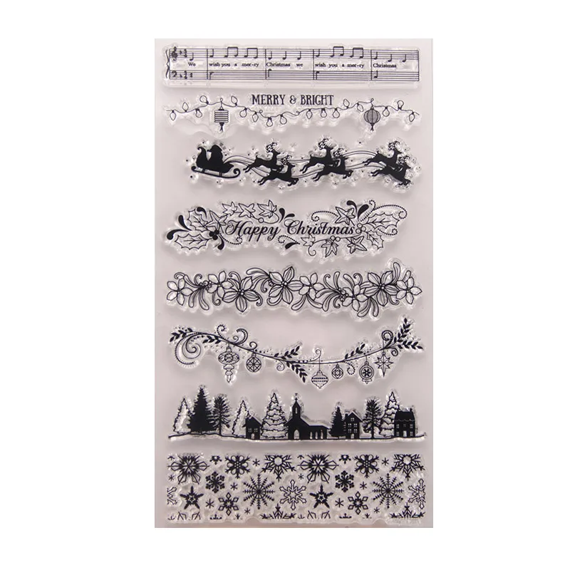 Christmas Tree DIY Silicone Clear Stamp Cling Seal Scrapbook Embossing Album Decor
Christmas Tree DIY Silicone Clear Stamp Cling Seal Scrapbook Embossing Album Decor