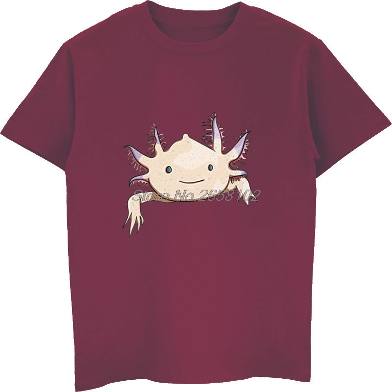 Axolotl Friend Funny Cartoon Animal Print Men T-shirt 100% Cotton Casual O-Neck Short Sleeve T Shirts Hip Hop Tops Tees
Axolotl Friend Funny Cartoon Animal Print Men T-shirt 100% Cotton Casual O-Neck Short Sleeve T Shirts Hip Hop Tops Tees
