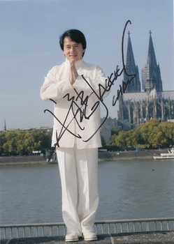 signed Jackie Chan autographed original photo autographs 7 inches free shipping 012018C
signed Jackie Chan autographed original photo autographs 7 inches free shipping 012018C