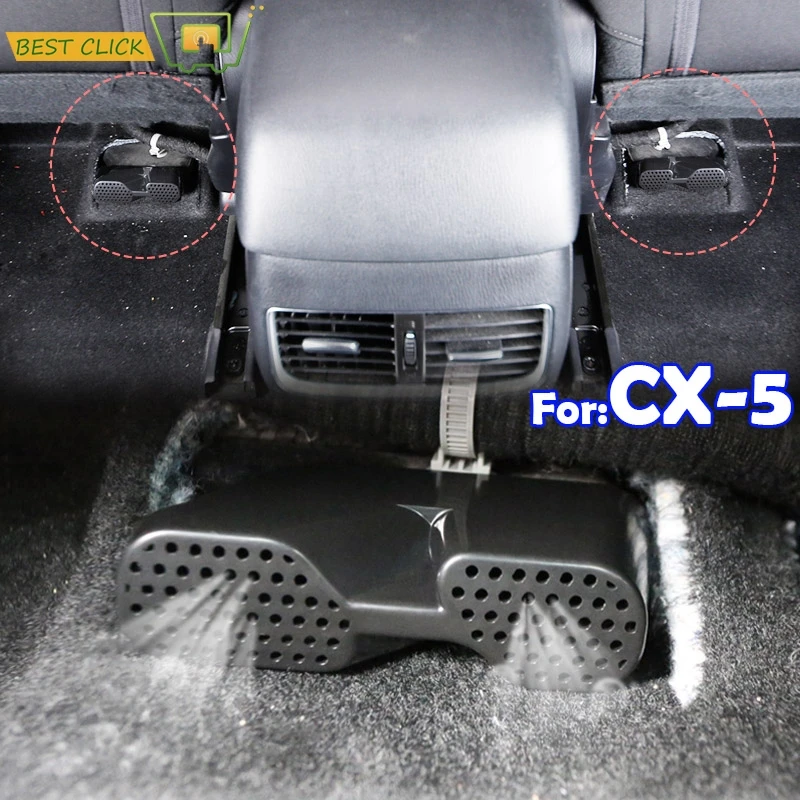Для Mazda CX 5 CX5 2013 2014 2015 2016 2017 2018 под сиденьем сзади AC тепло пол воздуховод