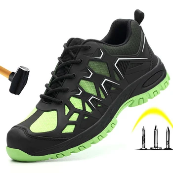 boots Steel Toe Men Work Safety Shoes Breathable Lightweight Summer Anti-Smashing Piercing Mesh Casual Women Construction Boots
boots Steel Toe Men Work Safety Shoes Breathable Lightweight Summer Anti-Smashing Piercing Mesh Casual Women Construction Boots