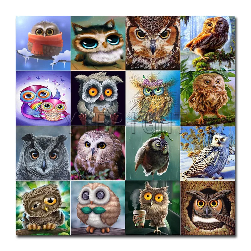 5D DIY Animals Owl Diamond Embroidery Diamond Painting Cross Stitch Picture Of Rhinestones Full Round Diamond Mosaic
5D DIY Animals Owl Diamond Embroidery Diamond Painting Cross Stitch Picture Of Rhinestones Full Round Diamond Mosaic