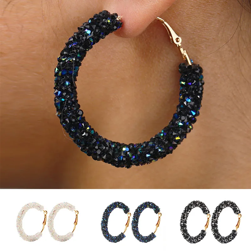 New Luxury Contracted Earrings For Women Individual Character Exaggerated Earrings Crystal Stud Earrings Pendant Female Jewelry
New Luxury Contracted Earrings For Women Individual Character Exaggerated Earrings Crystal Stud Earrings Pendant Female Jewelry