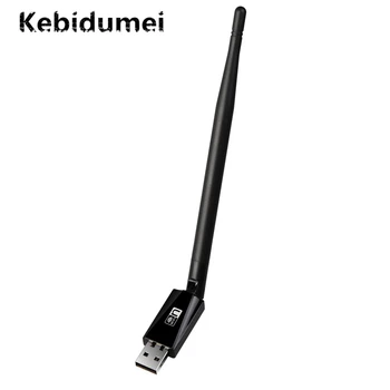 Kebidumei Hot selling 802.11n/g/b 150Mbps LAN Card USB WiFi Wireless Network Card 5db external Antenna WiFi Adapter
Kebidumei Hot selling 802.11n/g/b 150Mbps LAN Card USB WiFi Wireless Network Card 5db external Antenna WiFi Adapter