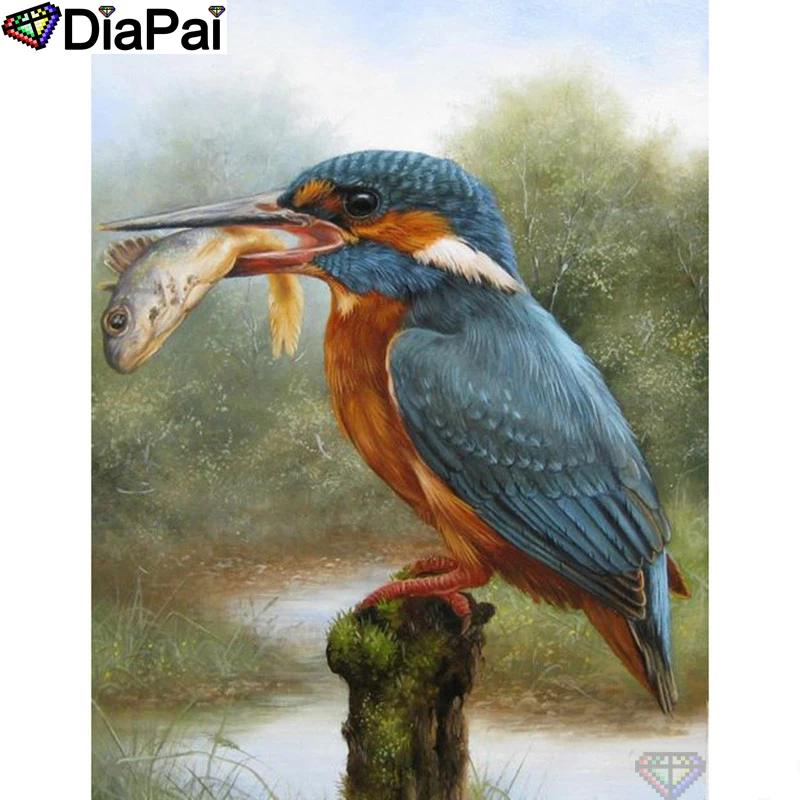 DIAPAI 5D DIY Diamond Painting 100% Full Square/Round Drill "Animal bird fish" Diamond Embroidery Cross Stitch 3D Decor A22175
DIAPAI 5D DIY Diamond Painting 100% Full Square/Round Drill "Animal bird fish" Diamond Embroidery Cross Stitch 3D Decor A22175