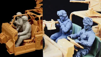 Assembly Unpainted Scale 1/35 modern crew include 4 (NO CAR ) figure Historical Resin Model Miniature Kit
Assembly Unpainted Scale 1/35 modern crew include 4 (NO CAR ) figure Historical Resin Model Miniature Kit