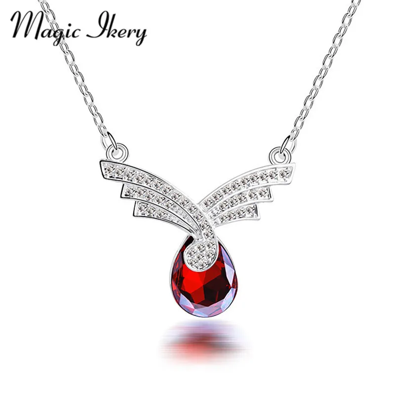 Miss Lady New Angel Wings Necklace Water Drop Crystal Zircon Necklace Pendant For Women Jewelry YT-N4109
Miss Lady New Angel Wings Necklace Water Drop Crystal Zircon Necklace Pendant For Women Jewelry YT-N4109
