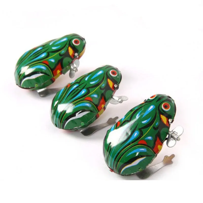 Kids Classic Tin Wind Up Clockwork Toys Jumping Frog Vintage Toy New Action Figures Toy For Children
Kids Classic Tin Wind Up Clockwork Toys Jumping Frog Vintage Toy New Action Figures Toy For Children