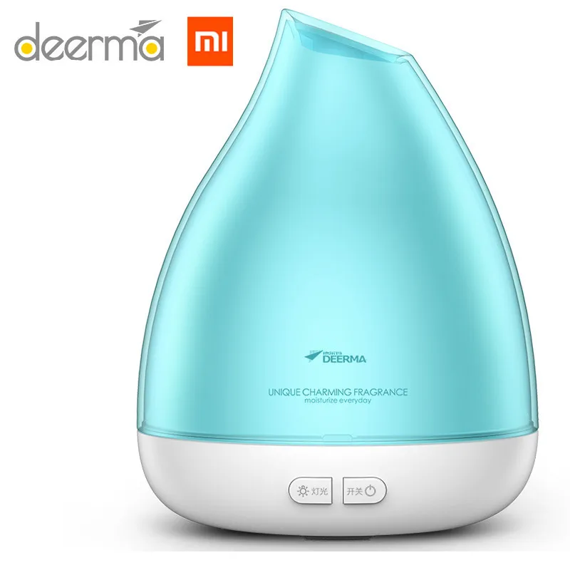 

New Xiaomi deerma Humidifier Aroma Diffuser Aromatherapy Humidificador Huile Essentiel Fogger LED Color Change For SPA