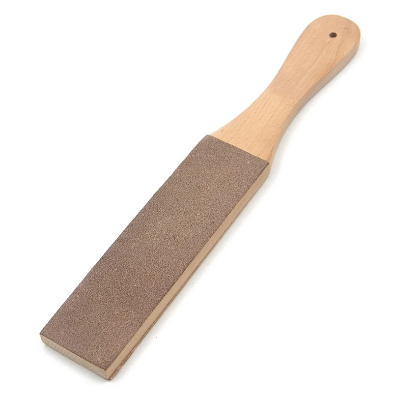 Multifunctional New Leather Sharpening Wood Handle Strop Tool Double Sided NO Polish Compound DIY FP8 DC29
Multifunctional New Leather Sharpening Wood Handle Strop Tool Double Sided NO Polish Compound DIY FP8 DC29