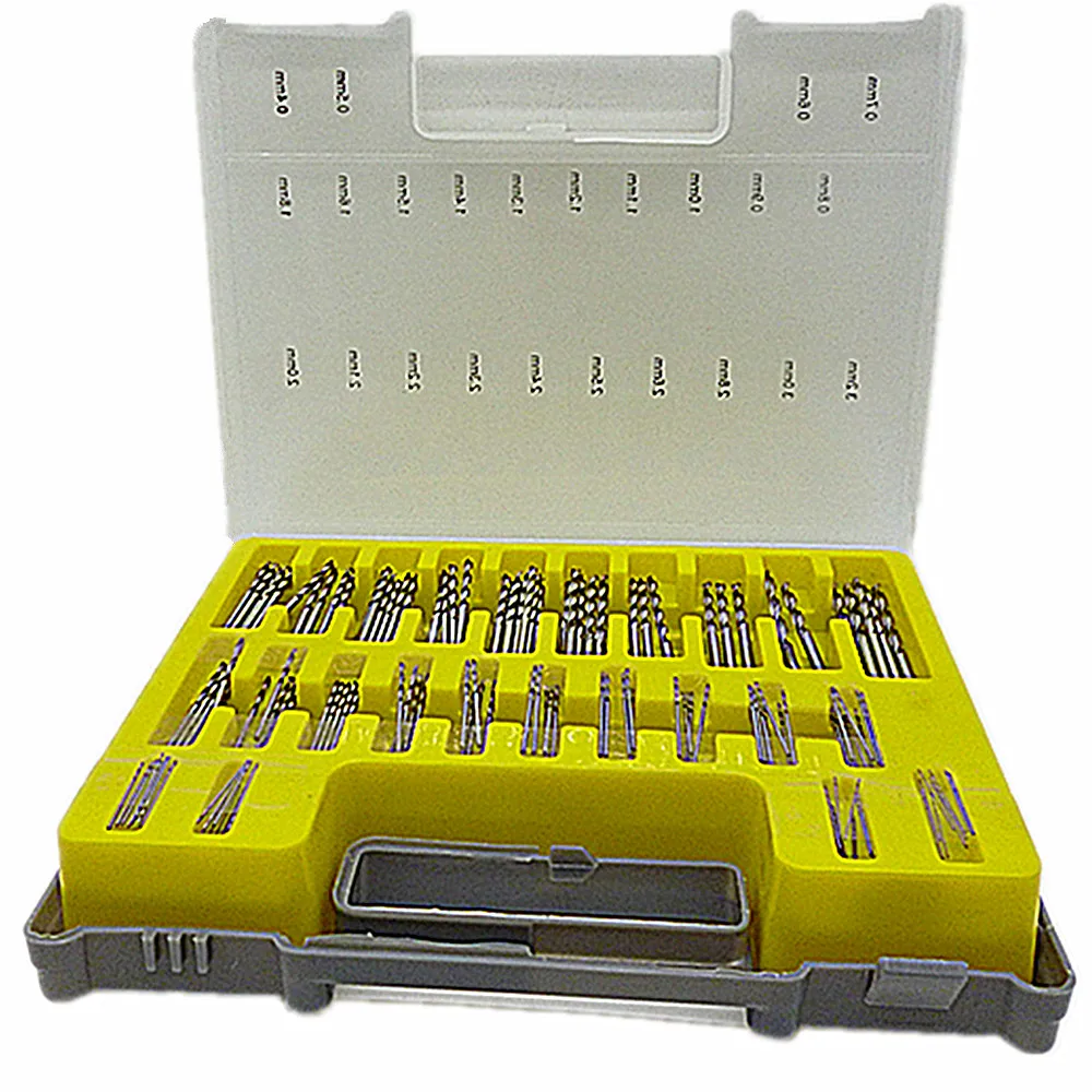 150pc Precision Mini To Micro Drill Bit Hole Maker Hss Twist Set 0.4mm-3.2mm Small Micro Twist Mini Power Rotary Drill Bit +Case
150pc Precision Mini To Micro Drill Bit Hole Maker Hss Twist Set 0.4mm-3.2mm Small Micro Twist Mini Power Rotary Drill Bit +Case