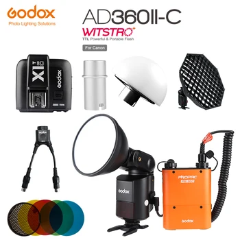 Godox Outdoor Powerful Speedlite Flash AD360II-C TTL +PB960 Power Pack Orange or Black+X1T-C TTL Transmitter+AD-S7 Softbox
Godox Outdoor Powerful Speedlite Flash AD360II-C TTL +PB960 Power Pack Orange or Black+X1T-C TTL Transmitter+AD-S7 Softbox