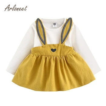 ARLONEET Baby Girl Clothes 0-3 Years Old Autumn Baby Kids Toddler Girl Cute Rabbit Bandage Suit Mini Dress E30 Jan17
ARLONEET Baby Girl Clothes 0-3 Years Old Autumn Baby Kids Toddler Girl Cute Rabbit Bandage Suit Mini Dress E30 Jan17