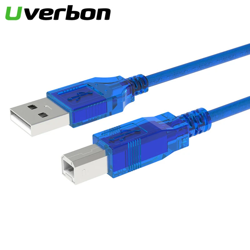 Fast Speed USB 2.0 Printer Cable Type A Male to B Male Sync Data Charger USB Cord for Canon Epson HP Printer Scanner
Fast Speed USB 2.0 Printer Cable Type A Male to B Male Sync Data Charger USB Cord for Canon Epson HP Printer Scanner