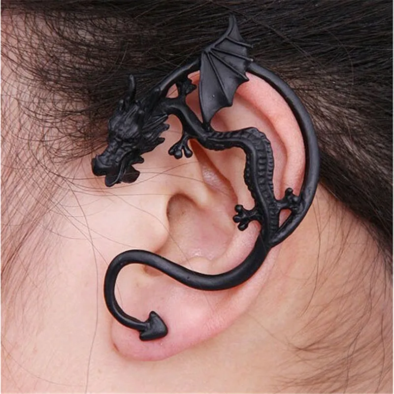 2017 The Popular Gothic Punk Style Domineering Personality Dragon Earring Earrings Factory
2017 The Popular Gothic Punk Style Domineering Personality Dragon Earring Earrings Factory