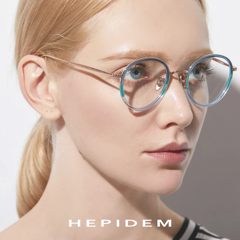 HEPIDEM B Titanium Optical Glasses Frame Women Vintage Oval Prescription Eyeglasses Men Retro Round Myopia Spectacles Eyewear
HEPIDEM B Titanium Optical Glasses Frame Women Vintage Oval Prescription Eyeglasses Men Retro Round Myopia Spectacles Eyewear