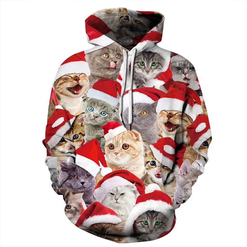 5Colors Christmas Hoodies Pullovers Women Men 3D Sweatshirt Hooded Jumper Coats Tracksuits Sweatshirts Hoodie Plus Size XXXL
5Colors Christmas Hoodies Pullovers Women Men 3D Sweatshirt Hooded Jumper Coats Tracksuits Sweatshirts Hoodie Plus Size XXXL