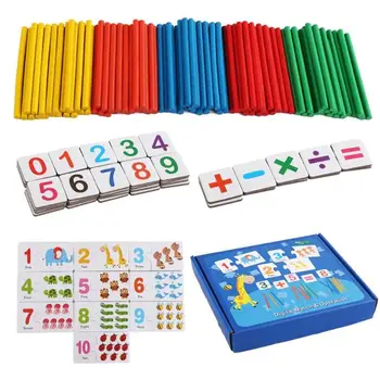 Colorful Wooden Counting Sticks Clock Toy Mathematics Montessori Teaching Aids Counting Rod Kids Preschool Math Learning Toy
Colorful Wooden Counting Sticks Clock Toy Mathematics Montessori Teaching Aids Counting Rod Kids Preschool Math Learning Toy