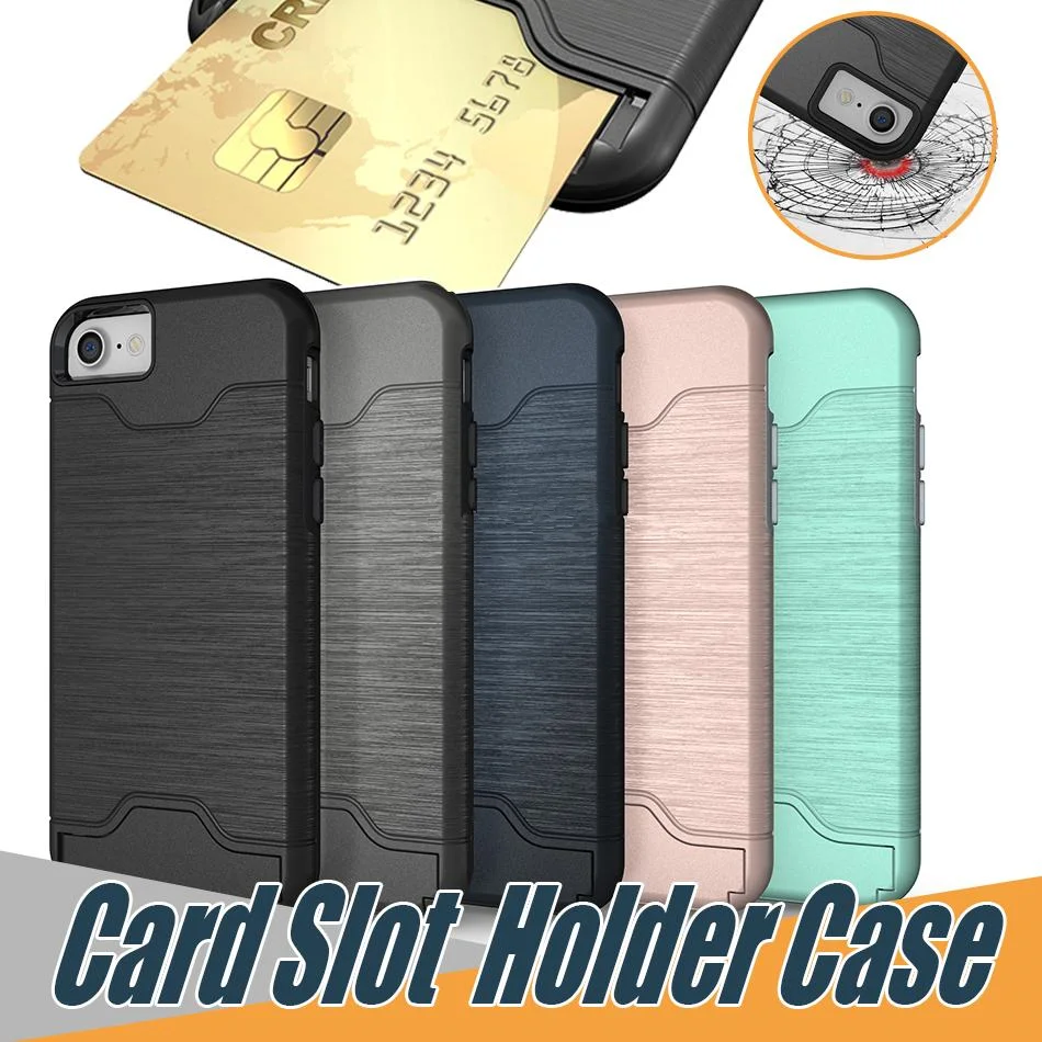 Case for iPhone 6 6s 7 8 Plus Cover Brush Card Slot Stand Holder Silicone Case for iPhone X Kickstand Hard Armor Case Funda
Case for iPhone 6 6s 7 8 Plus Cover Brush Card Slot Stand Holder Silicone Case for iPhone X Kickstand Hard Armor Case Funda