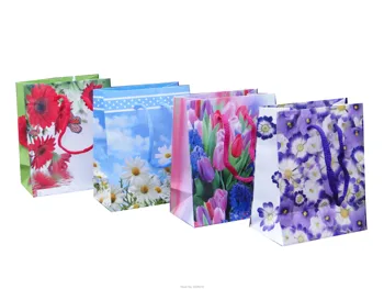 Gift bags Bagland, "Flowers 16", Paper-160g/m2, pack saving-12 A. Assorted, 26 cm x 32 cm x 10 cm
Gift bags Bagland, "Flowers 16", Paper-160g/m2, pack saving-12 A. Assorted, 26 cm x 32 cm x 10 cm