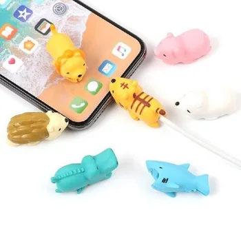 Cable Bite Protector for Iphone cable Winder Phone holder Accessory chompers rabbit dog cat Animal doll model funny
Cable Bite Protector for Iphone cable Winder Phone holder Accessory chompers rabbit dog cat Animal doll model funny