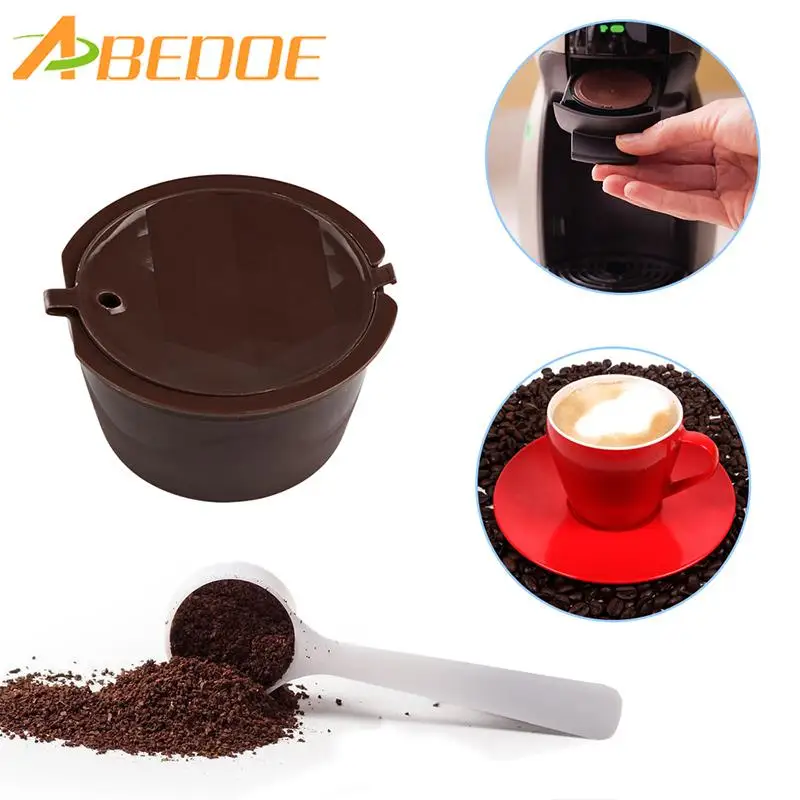 ABEDOE Refillable Dolce Gusto Capsules Reusable Coffee Capsules Compatible With Nescafe Genio, Piccolo, Esperta And Circolo
ABEDOE Refillable Dolce Gusto Capsules Reusable Coffee Capsules Compatible With Nescafe Genio, Piccolo, Esperta And Circolo