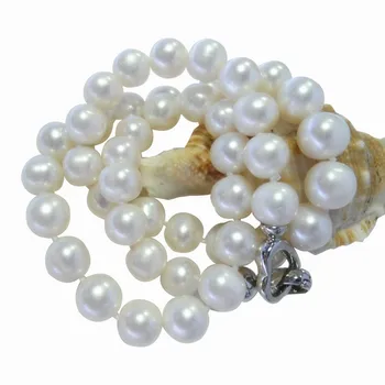 Eternal wedding Women Gift word 925 Sterling real Nearly round 9-10mm big natural pearl necklace, authentic send mother,
Eternal wedding Women Gift word 925 Sterling real Nearly round 9-10mm big natural pearl necklace, authentic send mother,