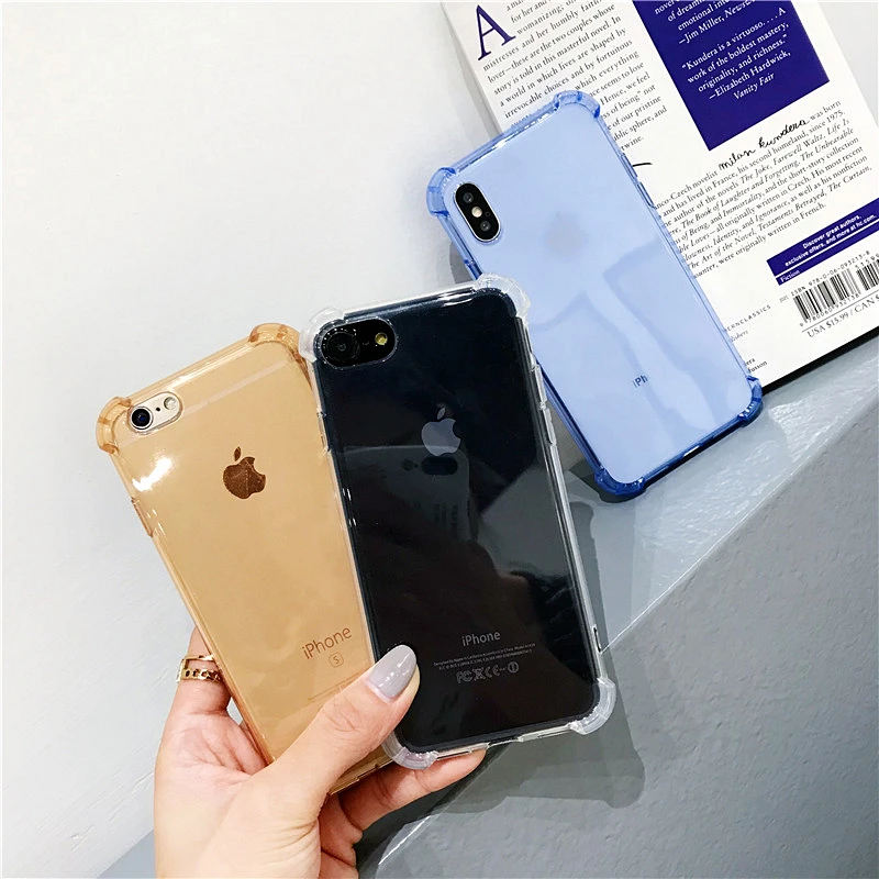 Super Shockproof Clear Soft Case For iphone 6 Case for iPhone 6 6S 7 8 Plus X 8 7 6 Silicone Luxury Cell Phone Back Cover Case
Super Shockproof Clear Soft Case For iphone 6 Case for iPhone 6 6S 7 8 Plus X 8 7 6 Silicone Luxury Cell Phone Back Cover Case