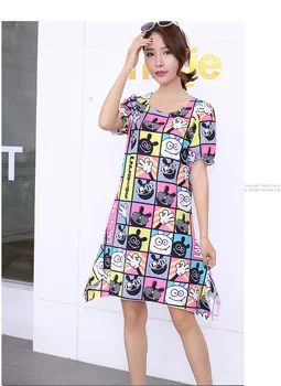 Summer Fashion Maternity Dresses Short Sleeve O Neck A-Line Sweet Cartoon Printed Pregnant Dress S
Summer Fashion Maternity Dresses Short Sleeve O Neck A-Line Sweet Cartoon Printed Pregnant Dress S