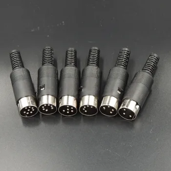 3Pin 4Pin 5Pin 6Pin 7Pin 8Pin Male DIN Plug Solder Connector with Plastic Handle 13mm Adapter
3Pin 4Pin 5Pin 6Pin 7Pin 8Pin Male DIN Plug Solder Connector with Plastic Handle 13mm Adapter