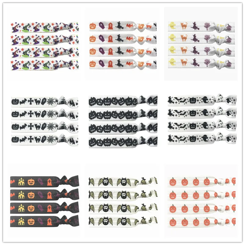 21 Colors 40pcs 5/8" Halloween Pumpkin Witch Moon Shantou Bat Print Hair Tie FOE Elastic Band Ponytail Holder Bracelet Wristband
21 Colors 40pcs 5/8" Halloween Pumpkin Witch Moon Shantou Bat Print Hair Tie FOE Elastic Band Ponytail Holder Bracelet Wristband