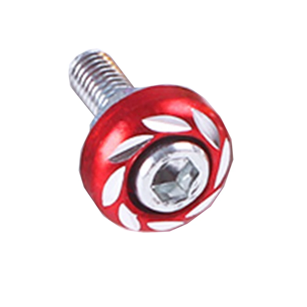 new 6mm Plate Screw Nut Aluminium Alloy License With Bolt For Motorcycle And Car 1 pcs Colorful Auto Accessories
new 6mm Plate Screw Nut Aluminium Alloy License With Bolt For Motorcycle And Car 1 pcs Colorful Auto Accessories