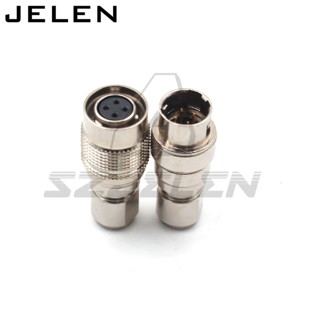 Hirose connector 4 pin plug and socket , HR10A-7P-4s/HR10A-7J-4P, 4-pin cable docking cable male and female connectors
Hirose connector 4 pin plug and socket , HR10A-7P-4s/HR10A-7J-4P, 4-pin cable docking cable male and female connectors