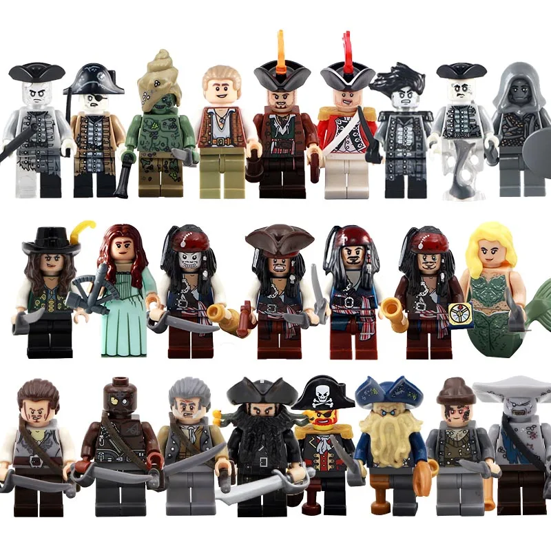 10Lots of Pirates of the Caribbean Building Blocks Henry Scurm Jack Sparrow Officer Santos Hector Children Toys Gifts
10Lots of Pirates of the Caribbean Building Blocks Henry Scurm Jack Sparrow Officer Santos Hector Children Toys Gifts