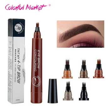 Microblading Eyebrow Tattoo Pen Waterproof Eyebrow Pencil Eyes Cosmetics Fork Tip Liquid Eye brow Tint Brown Makeup Enhancer
Microblading Eyebrow Tattoo Pen Waterproof Eyebrow Pencil Eyes Cosmetics Fork Tip Liquid Eye brow Tint Brown Makeup Enhancer
