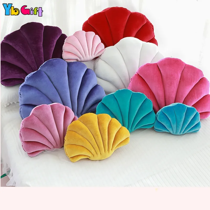Soft Plush Shell Shaped Toy Stuffed Shell Cloth Pillow Baby Pillow Sets Sofa Car Pillow Case Decoration Bedding Pillows
Soft Plush Shell Shaped Toy Stuffed Shell Cloth Pillow Baby Pillow Sets Sofa Car Pillow Case Decoration Bedding Pillows