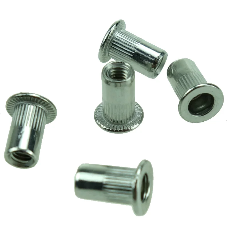 M3 M4 M5 M6 M8 M10 M12 Rivet Nut Stainless Steel A2 Insert nut SUS 304 Blind rivet nut Inserts Flat Head Rivet Nut
M3 M4 M5 M6 M8 M10 M12 Rivet Nut Stainless Steel A2 Insert nut SUS 304 Blind rivet nut Inserts Flat Head Rivet Nut