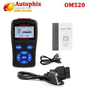 OBDMATE OM520 OBDII/EOBD Autophix Scanner Tools Car Detector Code Reader LCD Display Diagnostic Tool can update
OBDMATE OM520 OBDII/EOBD Autophix Scanner Tools Car Detector Code Reader LCD Display Diagnostic Tool can update