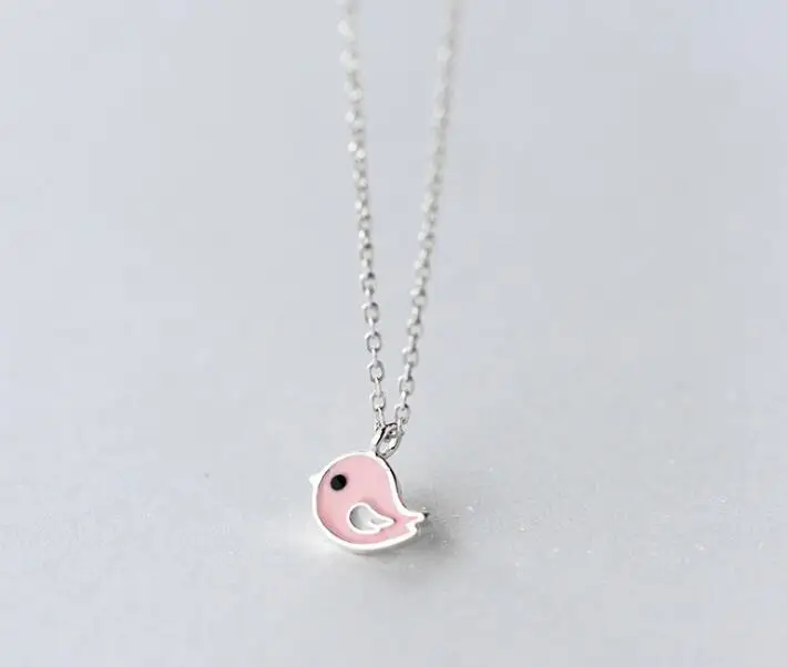 100% real. Silver 925 Fine Jewelry Animal Pink Bird chicken Pendants Necklace For Kids Children Girl Lovely GTLX1877
100% real. Silver 925 Fine Jewelry Animal Pink Bird chicken Pendants Necklace For Kids Children Girl Lovely GTLX1877